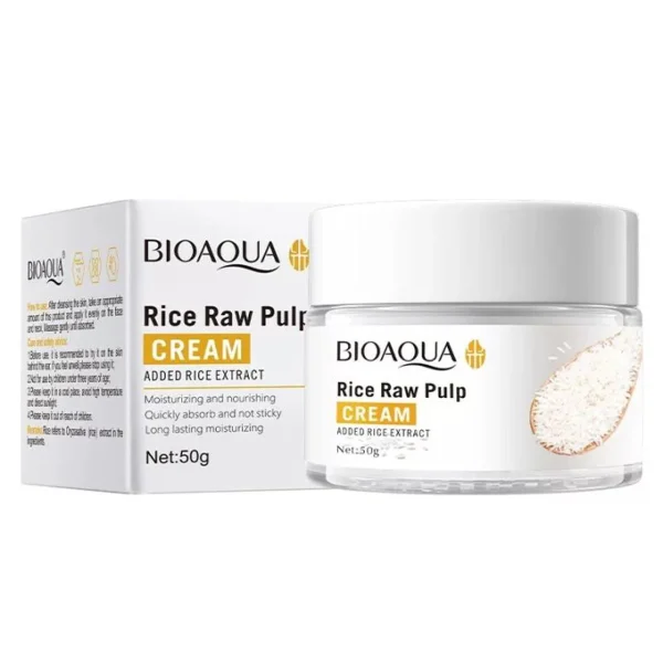 BioAqua 6-Step Rice Raw Pulp Facial Skin Care Kit - Image 3