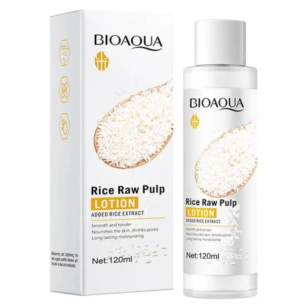 BioAqua 6-Step Rice Raw Pulp Facial Skin Care Kit - Image 7