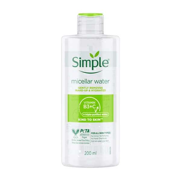 Simple Kind to Skin Micellar Cleansing Water – 200ml