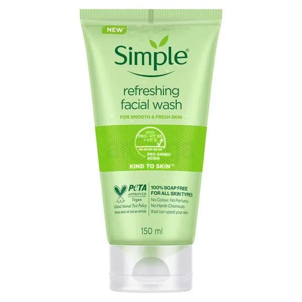 Simple Skin Refreshing Facial Wash Gel 150ml