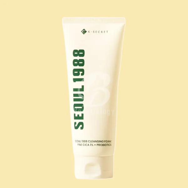 K-SECRET-SEOUL-1988-Cleansing-Foam-Pine-Cica-1%-+-Probiotics